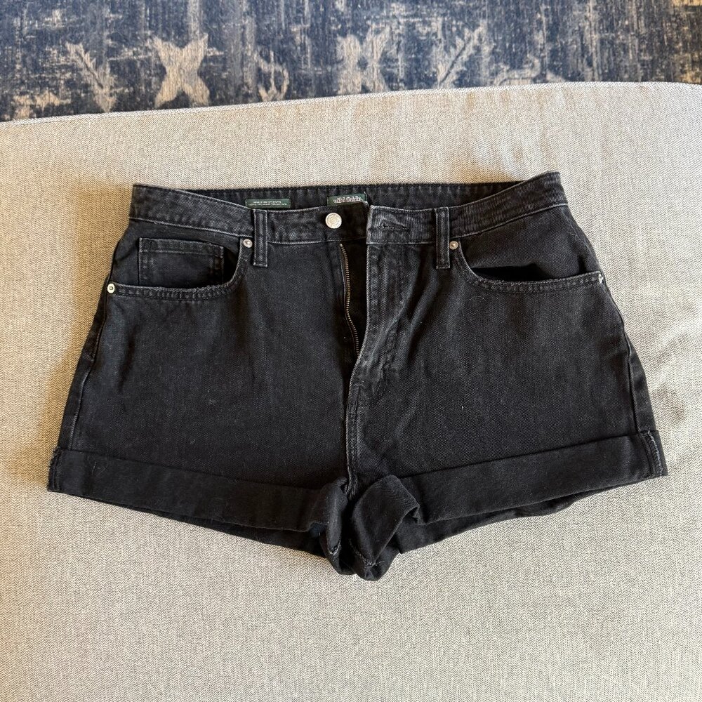 Wild Fable Black Denim Shorts • Size 14